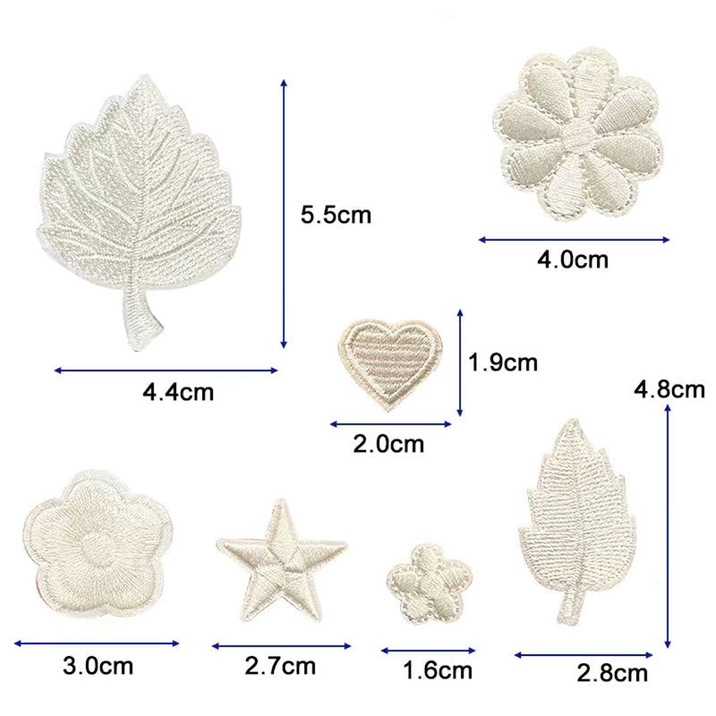 Wholesale No-sew self-adhesive embroidery patch seamless repair hole embroidery applique